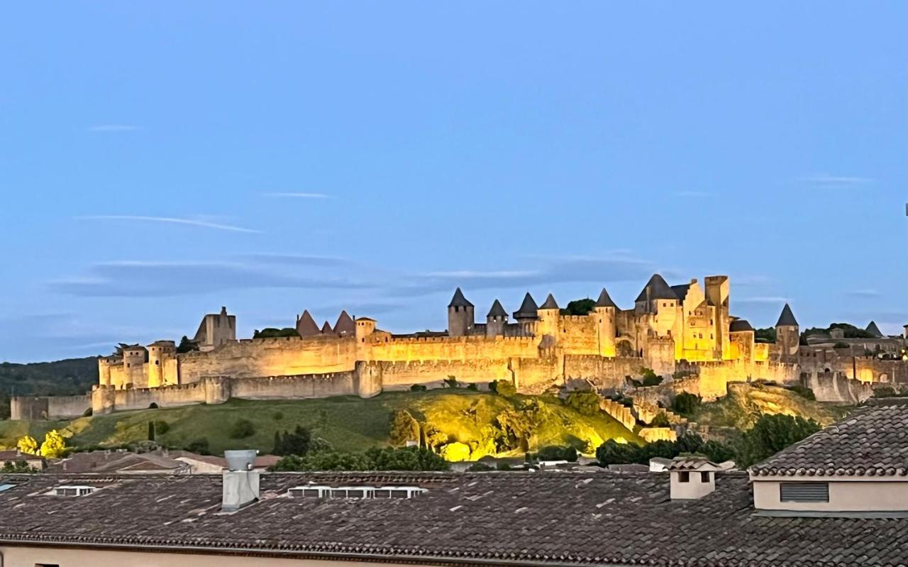 Appartement L'Oliveraie - La Cite Plein Les Yeux Carcassonne Eksteriør billede