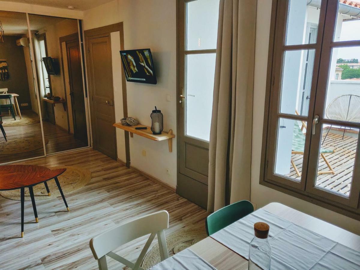 Appartement L'Oliveraie - La Cite Plein Les Yeux Carcassonne Eksteriør billede