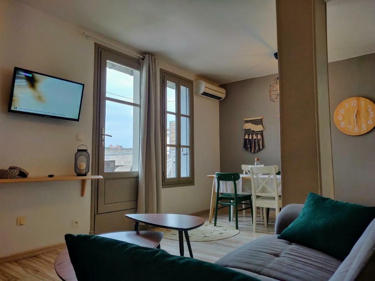 Appartement L'Oliveraie - La Cite Plein Les Yeux Carcassonne Eksteriør billede
